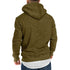 Sweatshirt men 2019 NEW hoodies brand male long sleeve solid men Black Bed big size - menochic